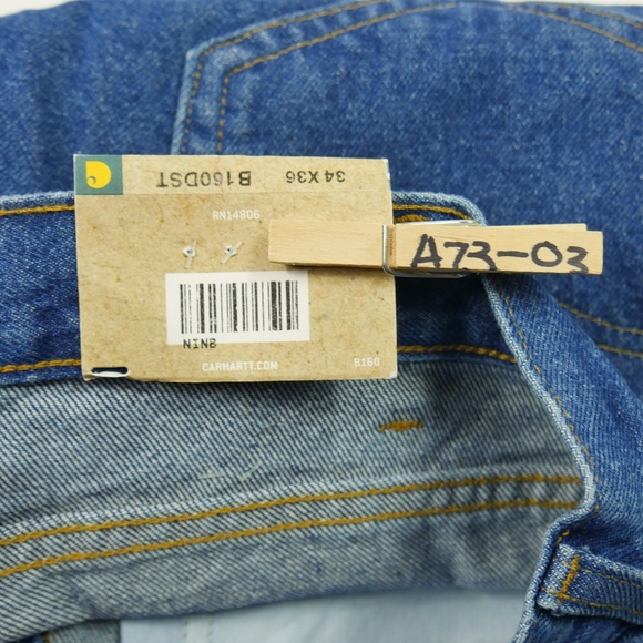 NEW Carhartt B160 Relaxed Fit Straight Leg Jean - Picture 6 of 8